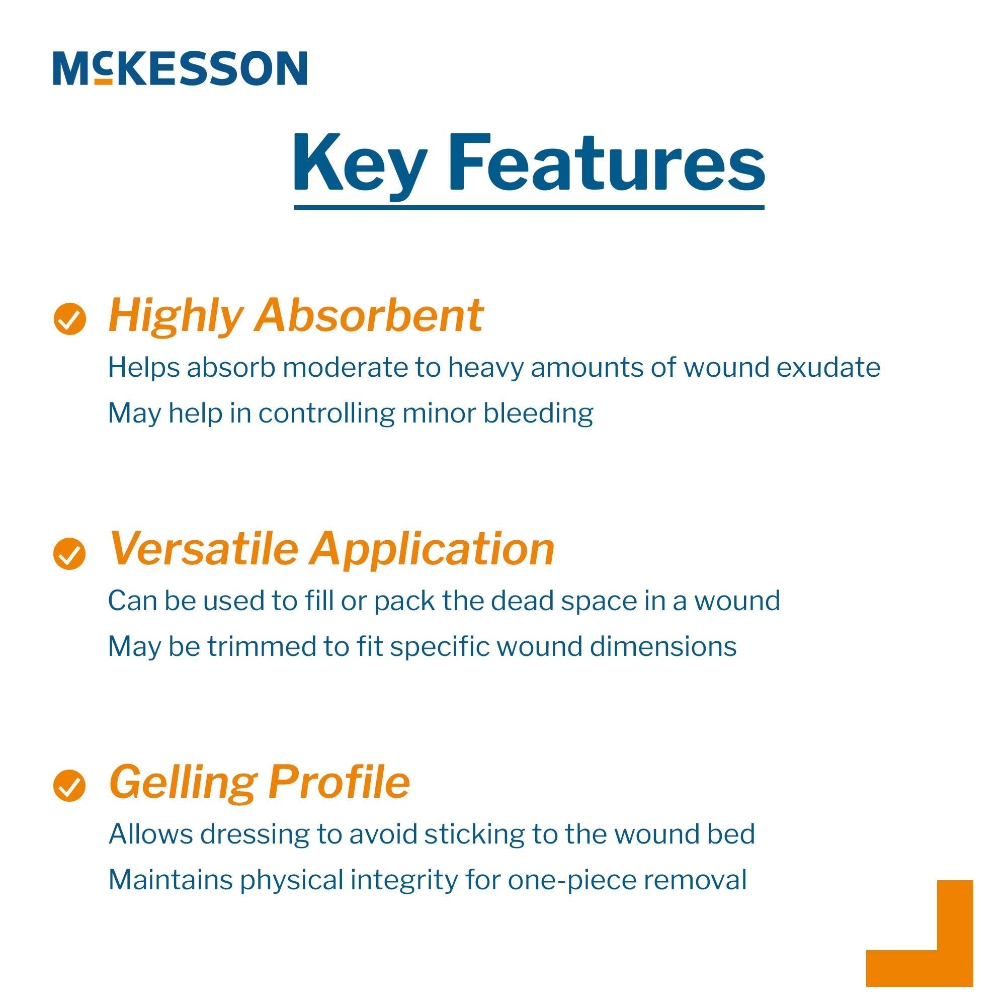 mckesson alginate dressing 2 x 2 inch mckesson alginate dressing mk883263bx