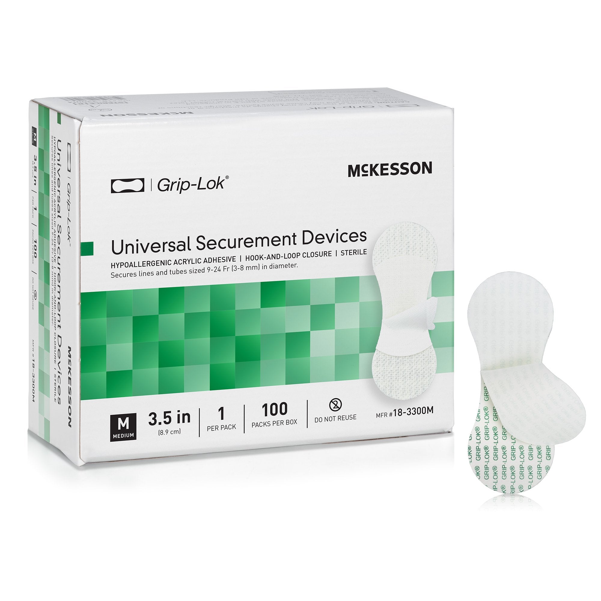 Catheter Line Securement Device McKesson Packaging Type Box