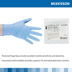 mckesson confiderm str nitrile exam glove medium blue mckesson confiderm str exam glove mk1065406bx