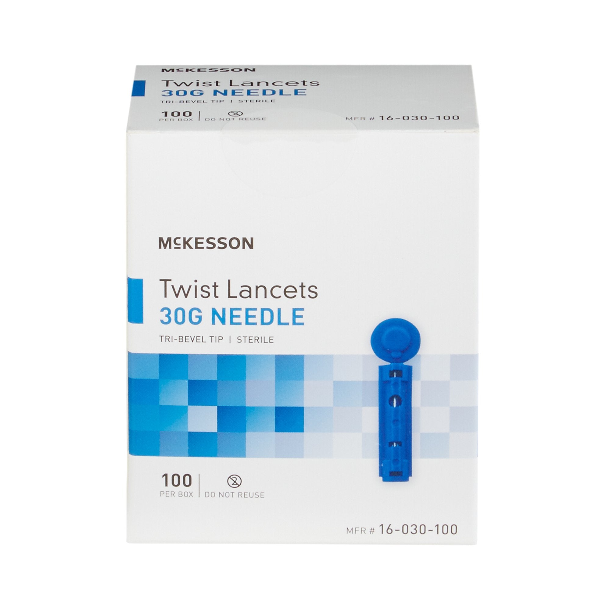 mckesson lancet 30 gauge mckesson lancet for lancing device mk730272bx