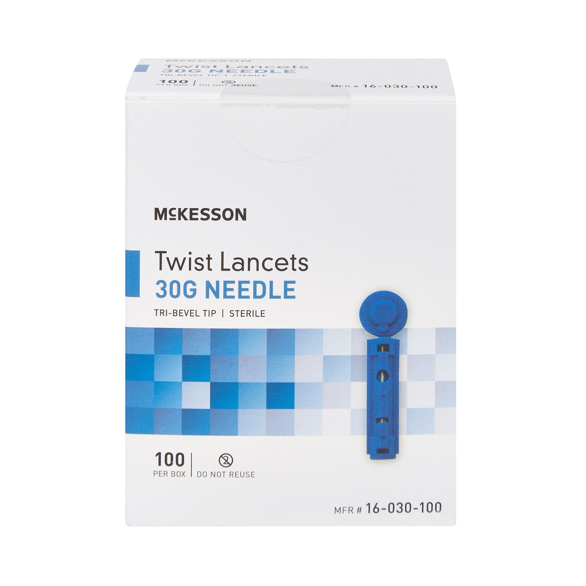 mckesson lancet 30 gauge mckesson lancet for lancing device mk730272bx