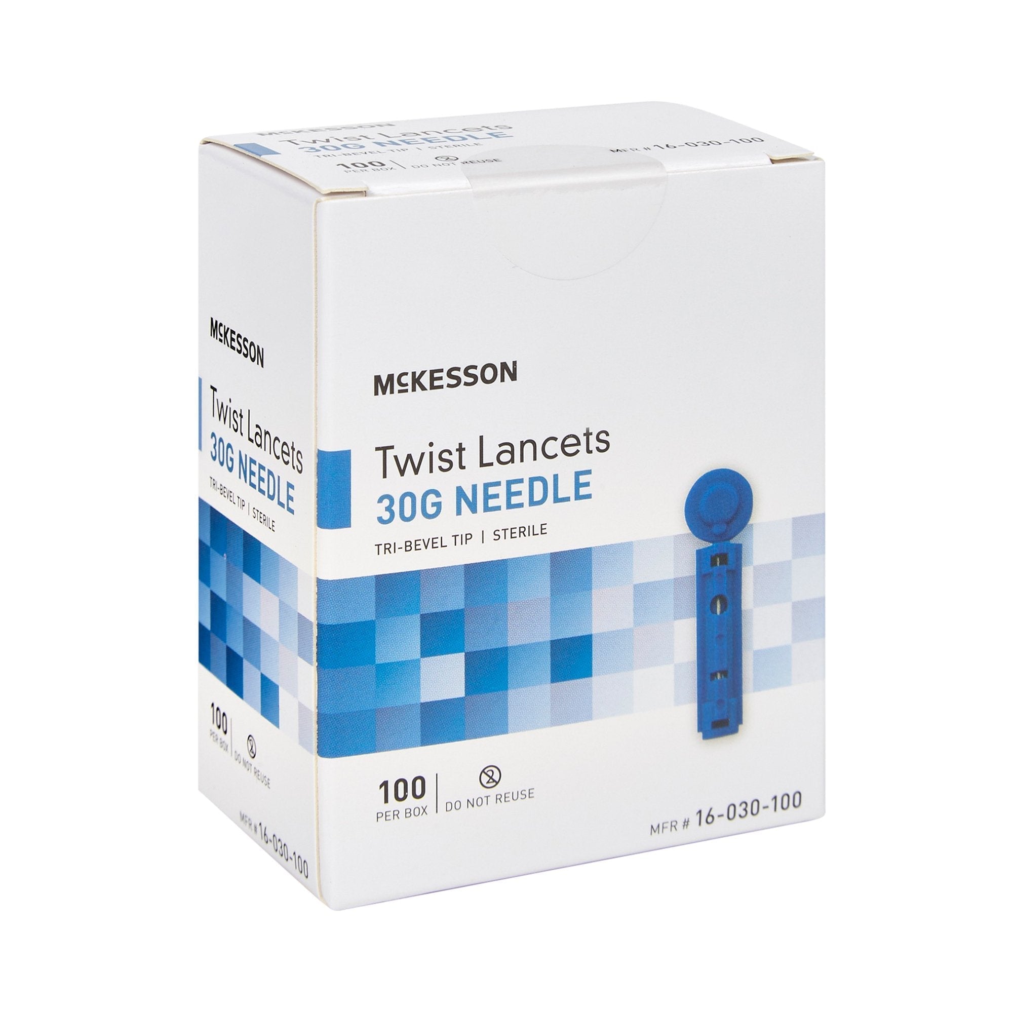 mckesson lancet 30 gauge mckesson lancet for lancing device mk730272bx