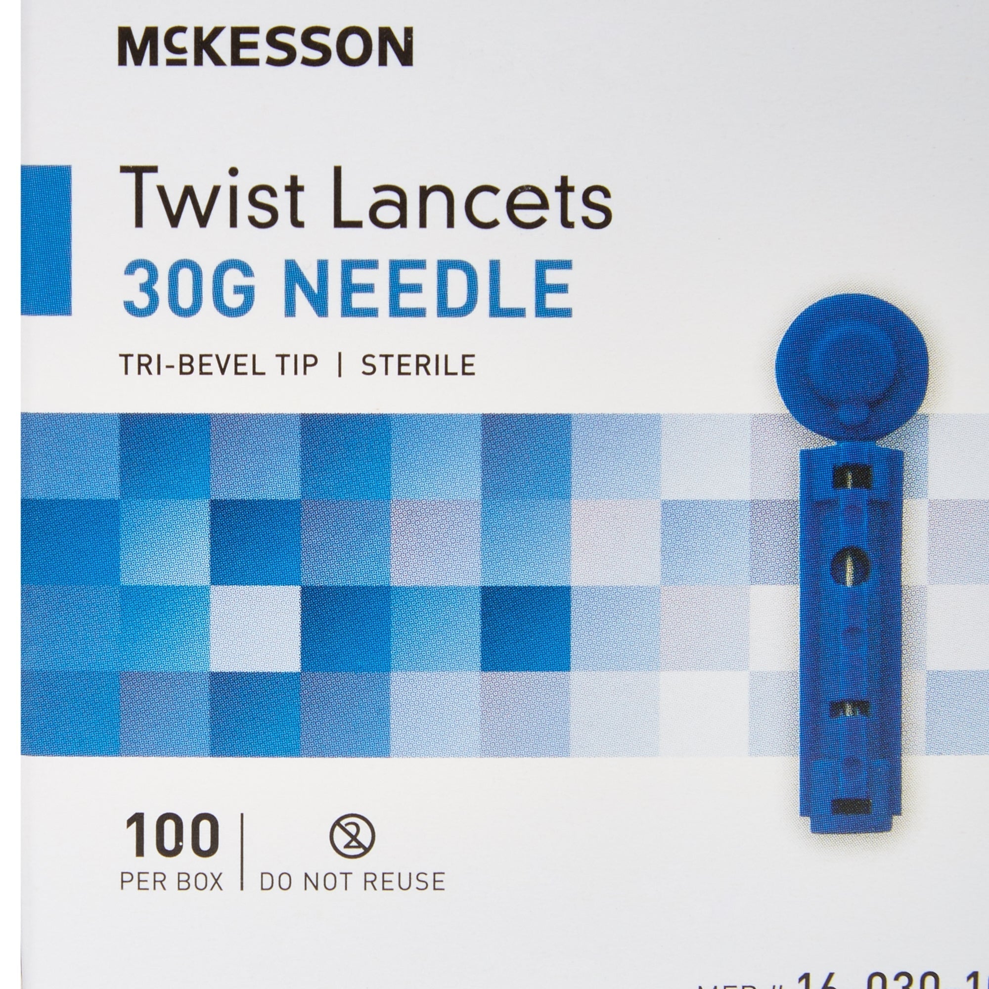 mckesson lancet 30 gauge mckesson lancet for lancing device mk730272bx