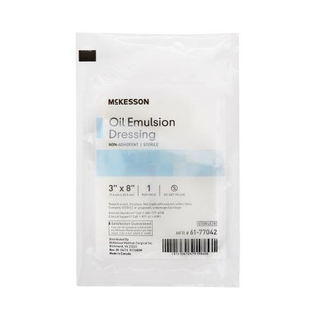 mckesson oil emulsion impregnated dressing 3 x 8 inch mckesson oil emulsion impregnated dressing mk488940bx