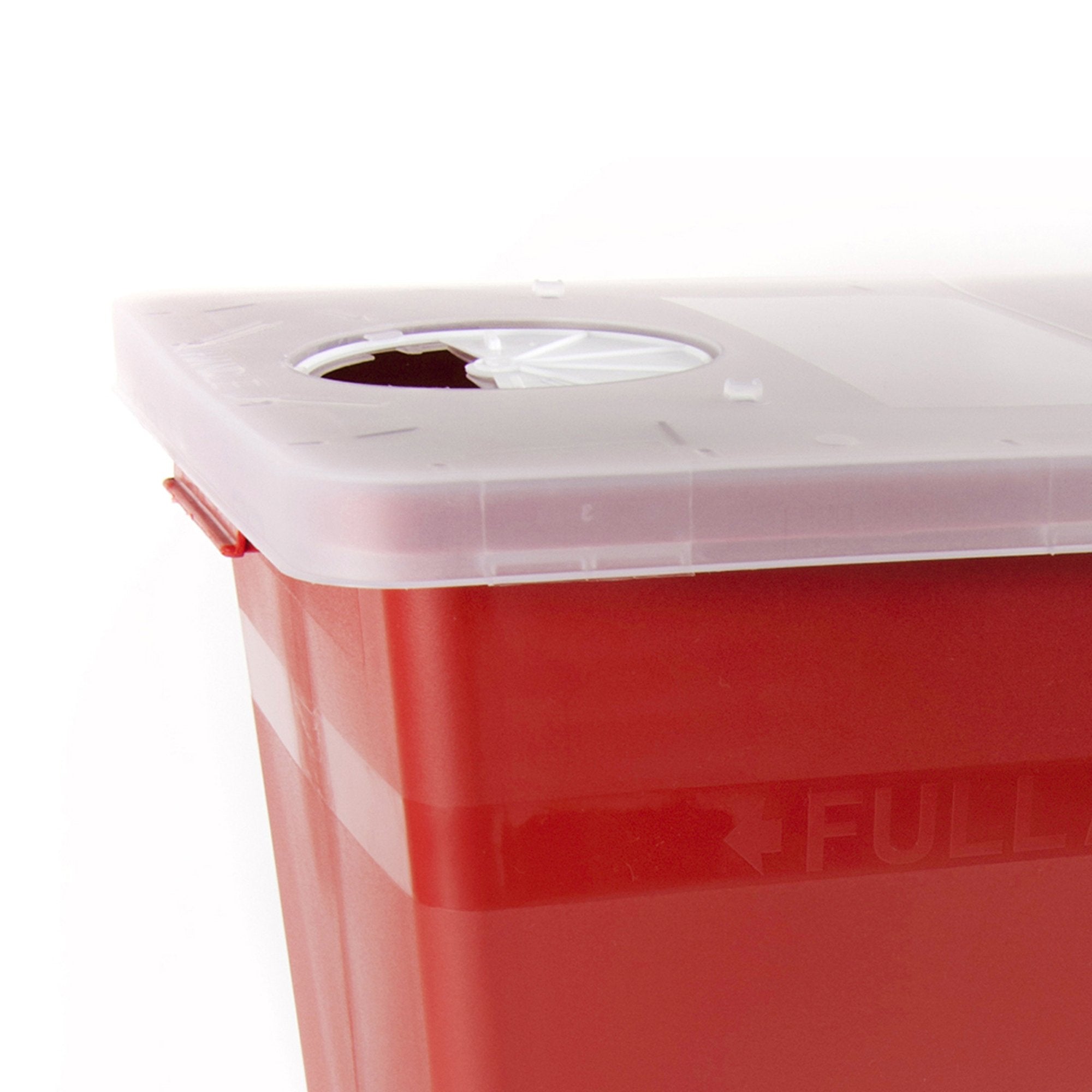 mckesson prevent sharps container 8 gallon 13 3 4 x 13 3 4 x 14 inch mckesson prevent sharps container mk1011861ea
