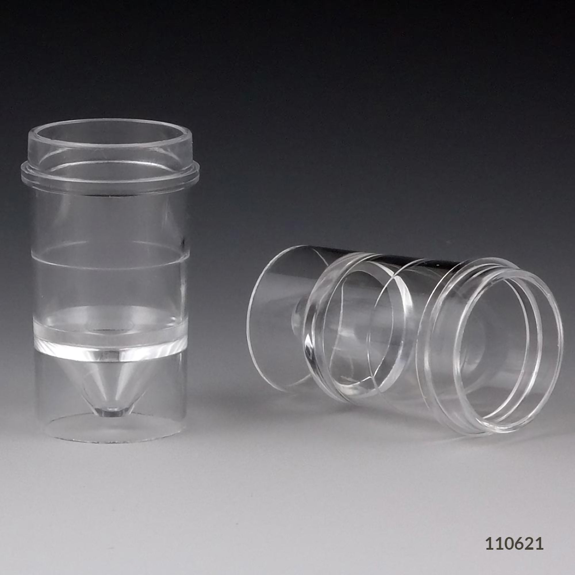 McKesson Sample Cup 2 mL, Clear, 16 X 24 mm, Without Caps