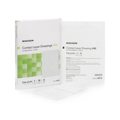 mckesson silicone wound contact layer dressing 3 x 4 inch mckesson wound contact layer dressing mk1083095bx