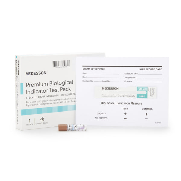 McKesson Sterilization Biological Indicator Pack Steam