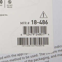 mckesson sterilization wrap blue 15 x 15 inch single layer cellulose steam eo gas packaging type box