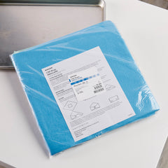 mckesson sterilization wrap blue 15 x 15 inch single layer cellulose steam eo gas packaging type box