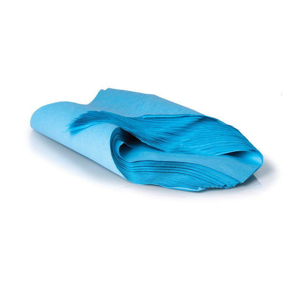McKesson Sterilization Wrap Blue 36 X 36 Inch Single Layer Cellulose Steam / EO Gas