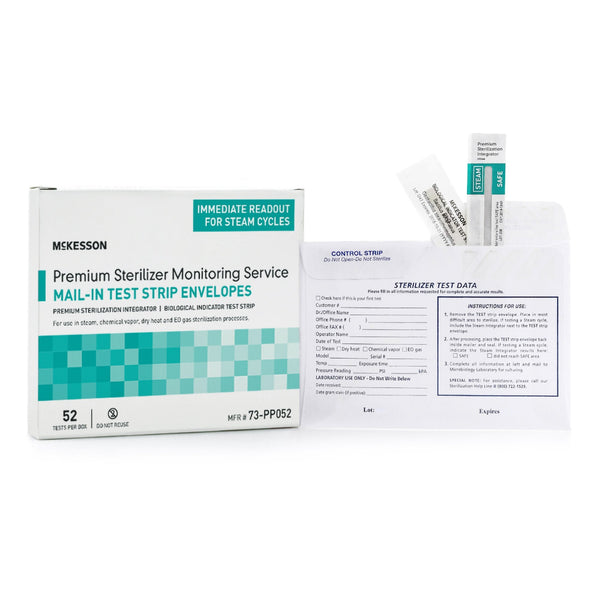 McKesson Sterilizer Monitoring Mail In Service Steam / EO Gas / Dry Heat / Chemical Vapor