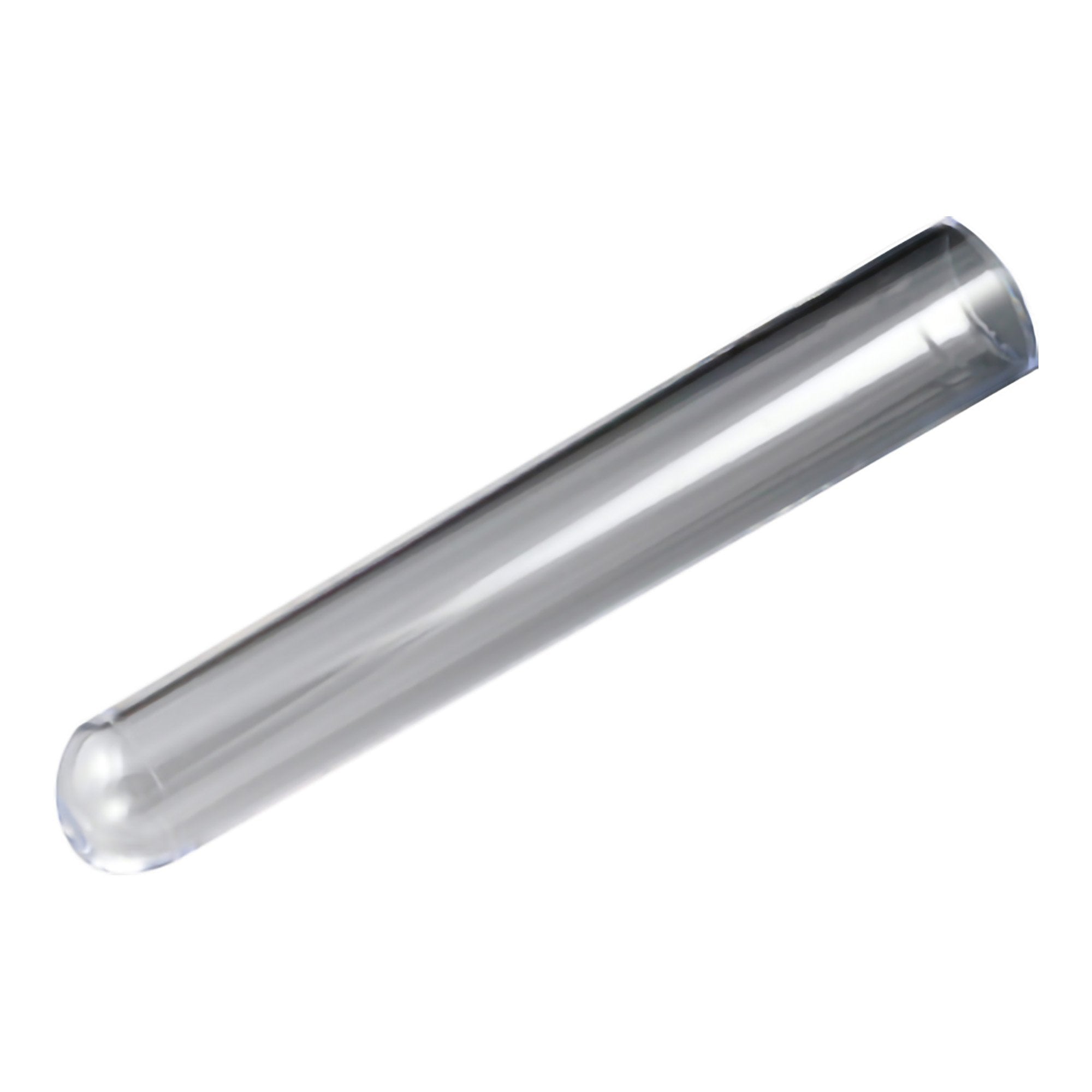 McKesson Test Tube Plain 12 mL Without Closure Polystyrene Tube