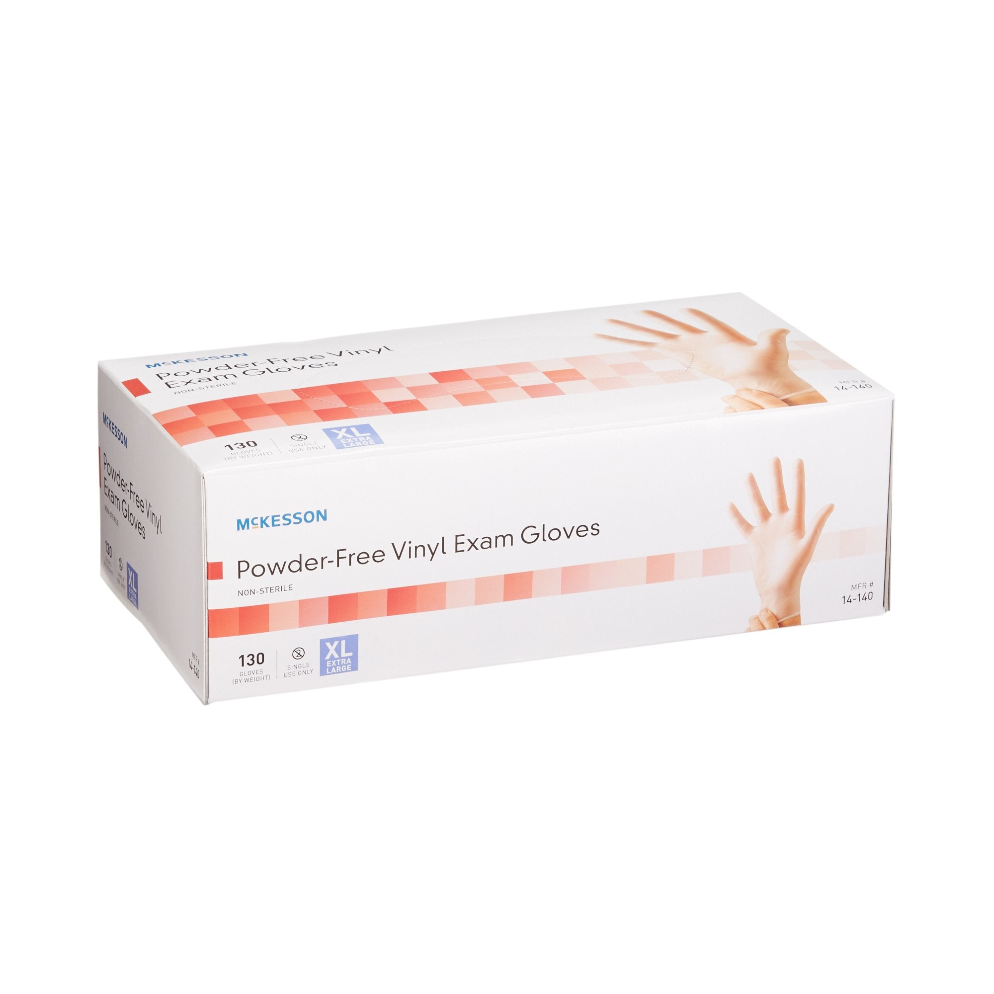 mckesson vinyl exam glove extra large clear mckesson exam glove mk833078bx