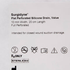 mckesson wound drain tube 10 fr 20 centimeter length mckesson brand wound drain tube mk491310ea