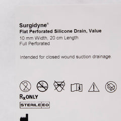mckesson wound drain tube 10 fr 20 centimeter length mckesson brand wound drain tube mk491310ea