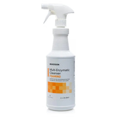 Multi-Enzymatic Instrument Detergent McKesson Foam RTU 1 Quart Bottle Fresh Rain Scent