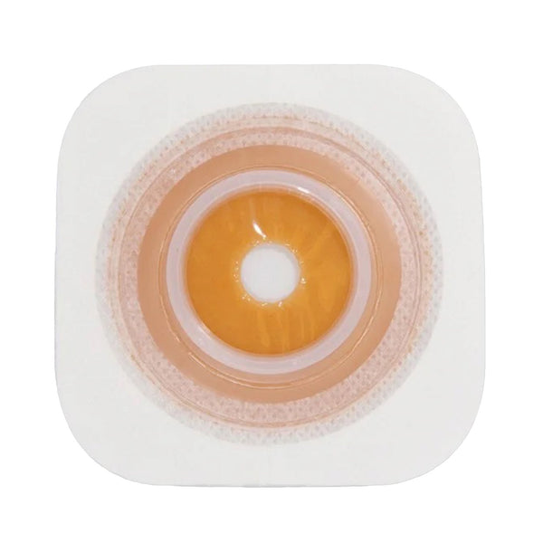 Pediatric Ostomy Barrier Little Ones Sur Fit Natura Trim to Fit, Standard Wear Stomahesive Adhesive 32 mm Flange Sur Fit Natura System Hydrocolloid 1/2 to 3/4 Inch Opening 3 X 3 Inch