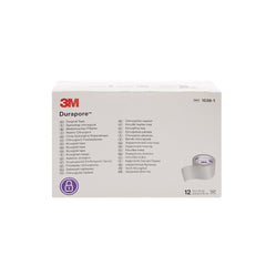 medical tape 3m durapore white 1 inch x 10 yard silk like cloth nonsterile packaging type case