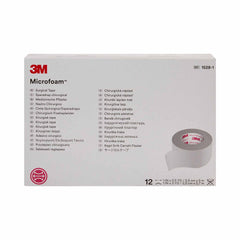 medical tape 3m microfoam white 1 inch x 5 1 2 yard elastic foam nonsterile packaging type case