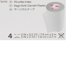 Medical Tape 3M Microfoam White 3 Inch X 5-1/2 Yard Elastic / Foam NonSterile | 4/Box