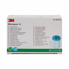 medical tape 3m micropore s blue 2 inch x 5 1 2 yard silicone nonsterile packaging type box