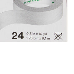 medical tape 3m micropore white 1 2 inch x 10 yard paper nonsterile packaging type case