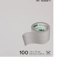 medical tape 3m micropore white 1 inch x 1 1 2 yard paper nonsterile packaging type case