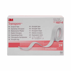 medical tape 3m transpore transparent 1 2 inch x 10 yard plastic nonsterile packaging type case