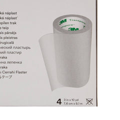 medical tape 3m transpore transparent 3 inch x 10 yard plastic nonsterile packaging type box