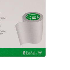medical tape 3m transpore white white 2 inch x 10 yard plastic nonsterile packaging type case