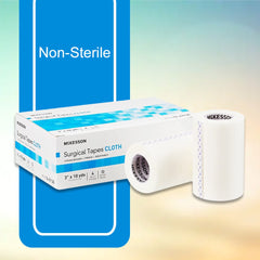 medical tape mckesson white 3 inch x 10 yard silk like cloth nonsterile packaging type box