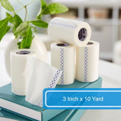 medical tape mckesson white 3 inch x 10 yard silk like cloth nonsterile packaging type box