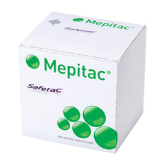medical tape mepitac tan 3 4 x 118 inch silicone nonsterile packaging type case