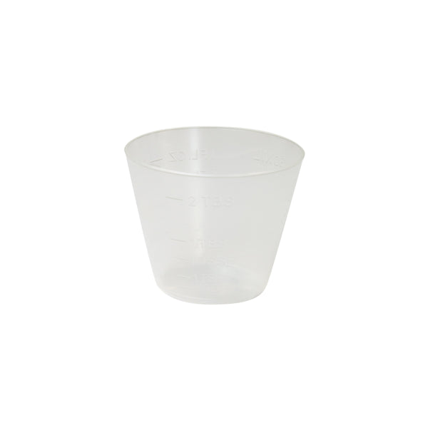 Medicine Cup Dynarex 1 oz. Clear Plastic Disposable NonSterile