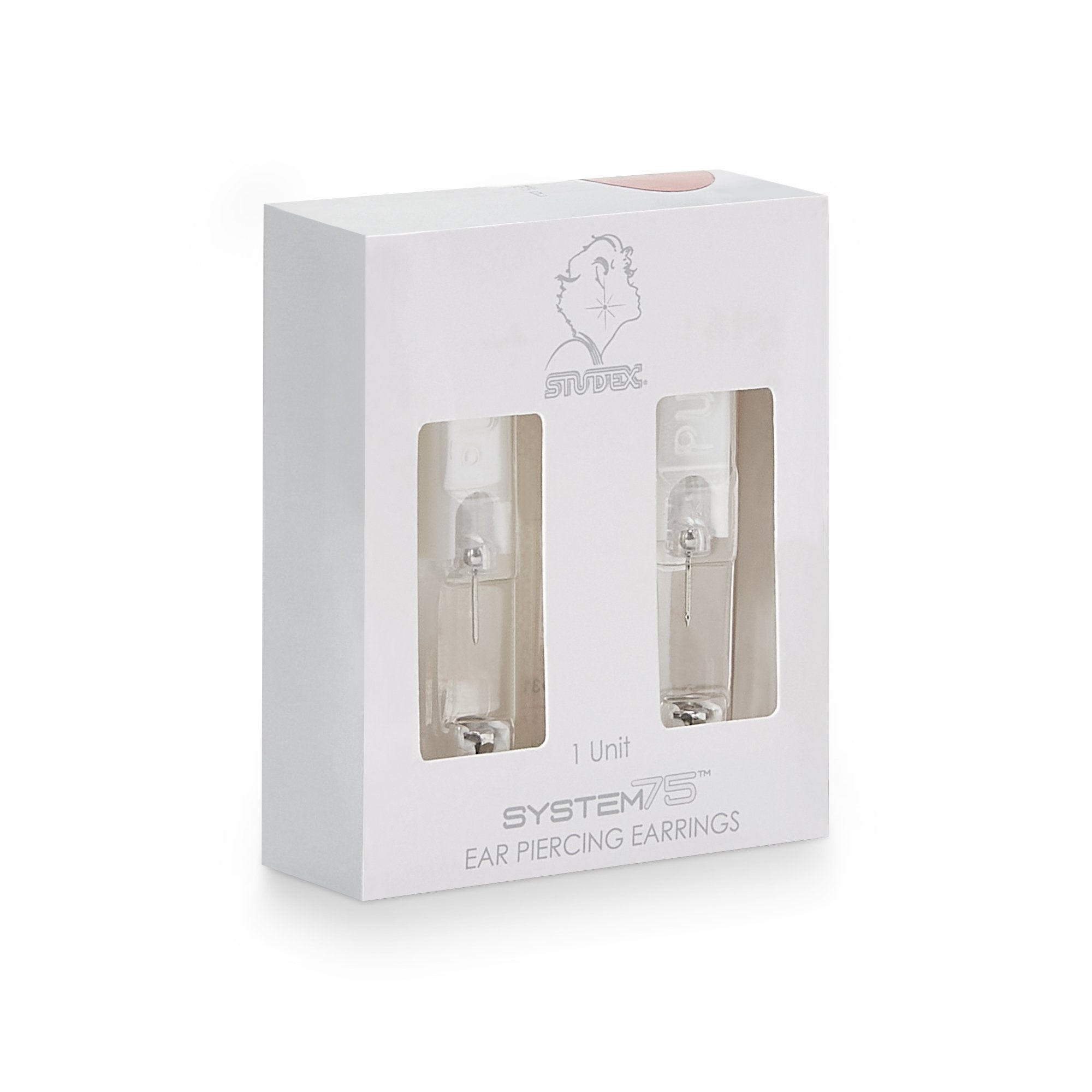 Mini Ear Piercing Stud Surgical Stainless Steel Silver Ball Traditional Mount