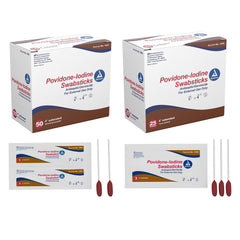 medline povidone iodine swabsticks 0 impregnated swabstick mk370602bx