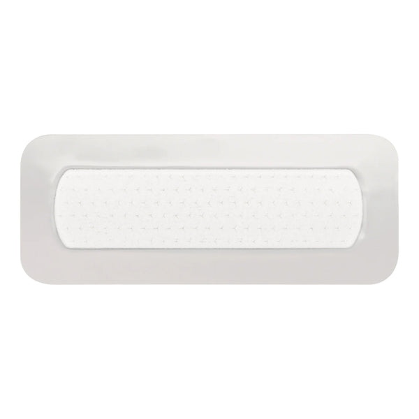 Foam Dressing Mepilex Border Post Op 4 X 10 Inch With Border Film Backing Silicone Adhesive Rectangle Sterile