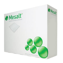 mesalt sodium chloride impregnated dressing 4 x 4 inch 2 x 2 inch folded mesalt sodium chloride impregnated dressing mk400464bx
