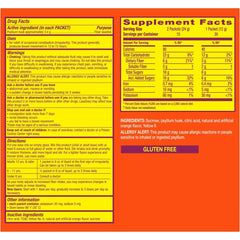 metamucil psyllium fiber supplement on the go orange metamucil fiber supplement mk529815bx