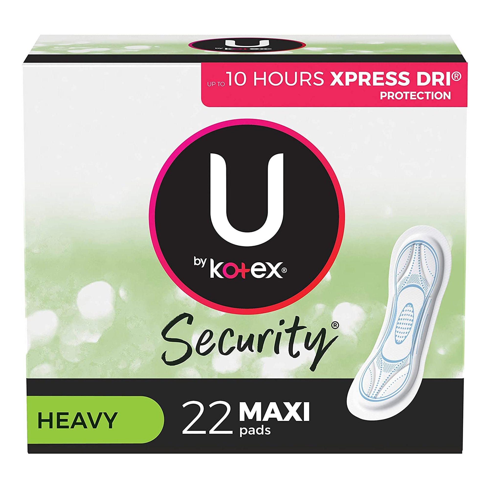 Feminine Pad U by Kotex® Security Maxi Super Absorbency