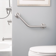 moen angled grab bar 16 brushed nickel