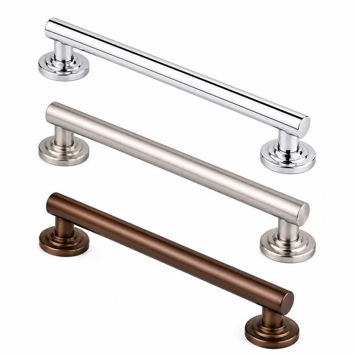 Moen Elegance Grab Bar  24  Chrome W/grip Pads