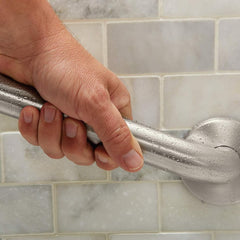moen grab bar 42 securemount polished stainless cnceal scrw