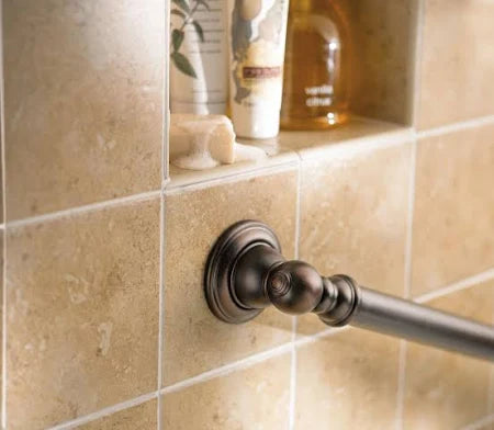 moen kingsley chrome grab bar 1 25 x 24