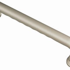 moen ultima grab bar 16 brushed nickel w curl grip