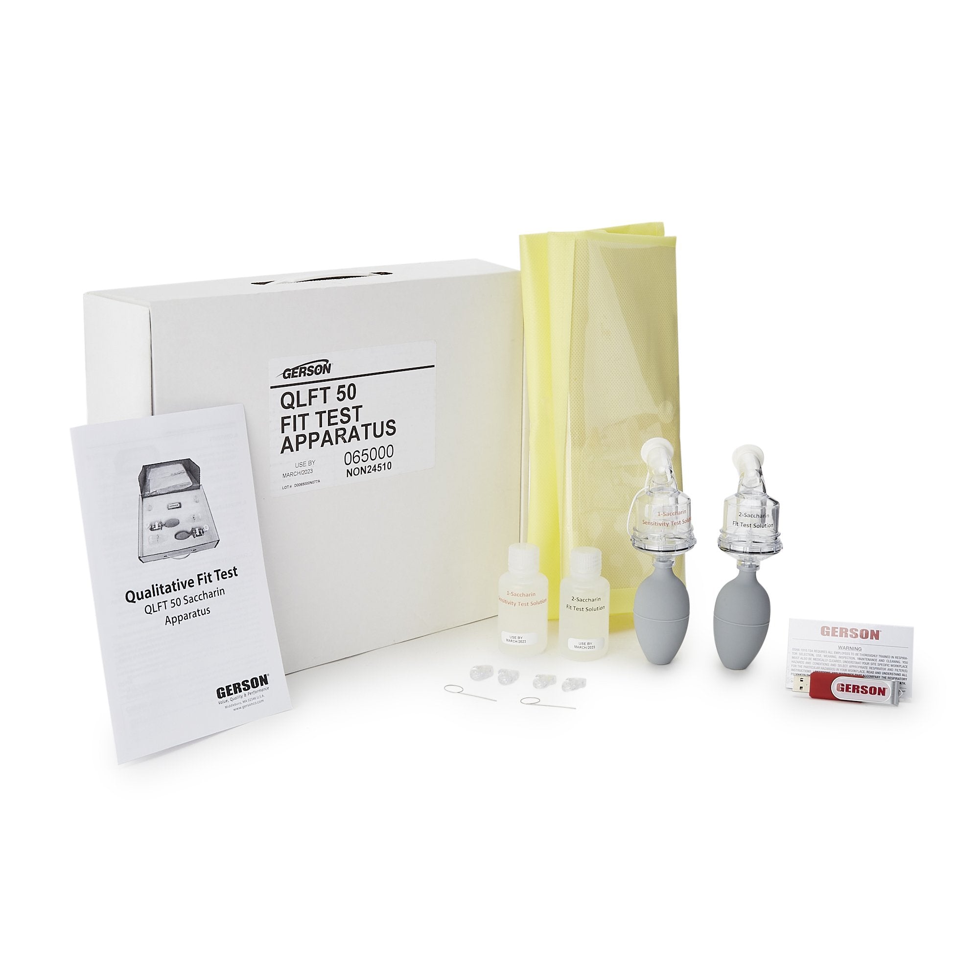 Saccharin Qualitative Fit Test Kit, Packaging Type- Case