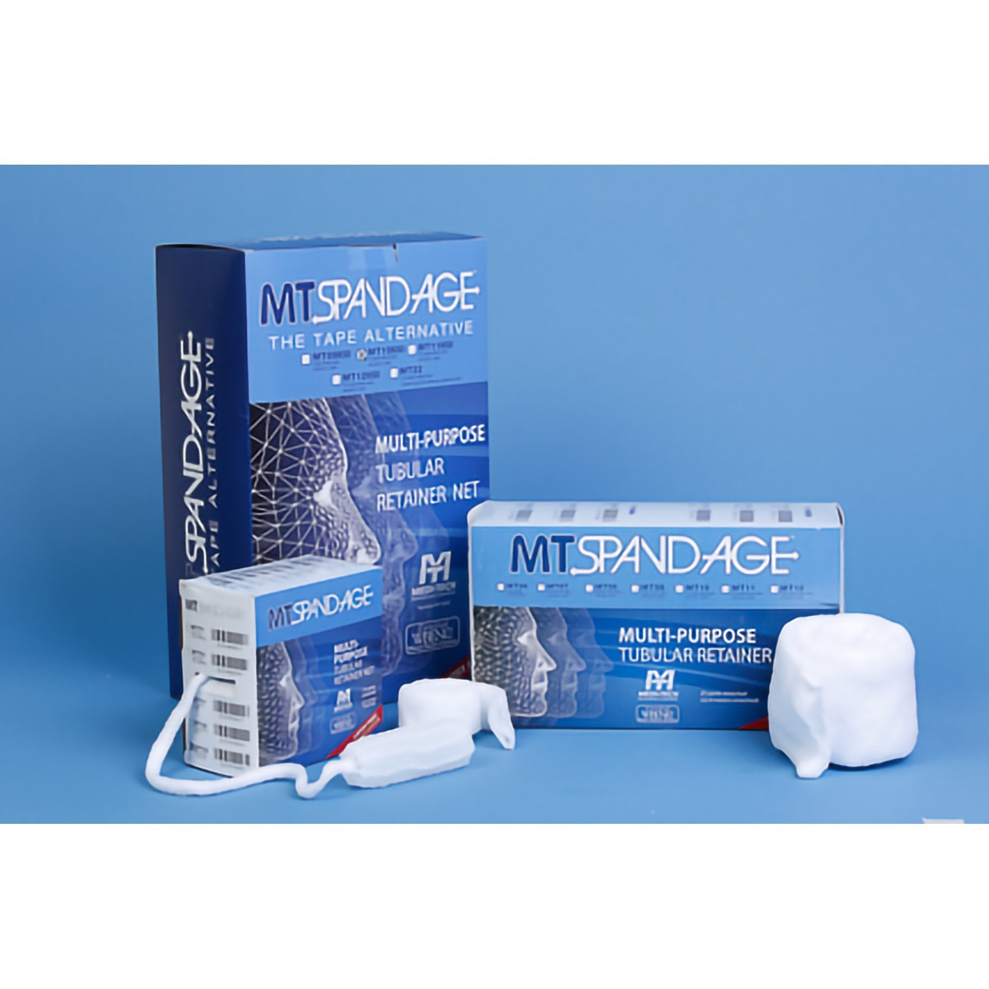 Elastic Net Retainer Dressing MT Spandage Tubular Elastic 25 Yard Size 4 White Large Hand / Arm / Leg / Foot NonSterile