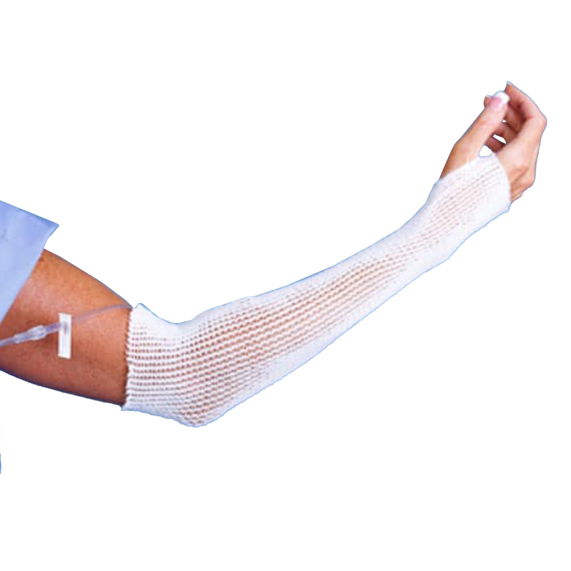 Elastic Net Retainer Dressing MT Spandage Tubular Elastic 25 Yard Size 8 White Medium Chest / Back / Perineum / Axilla NonSterile