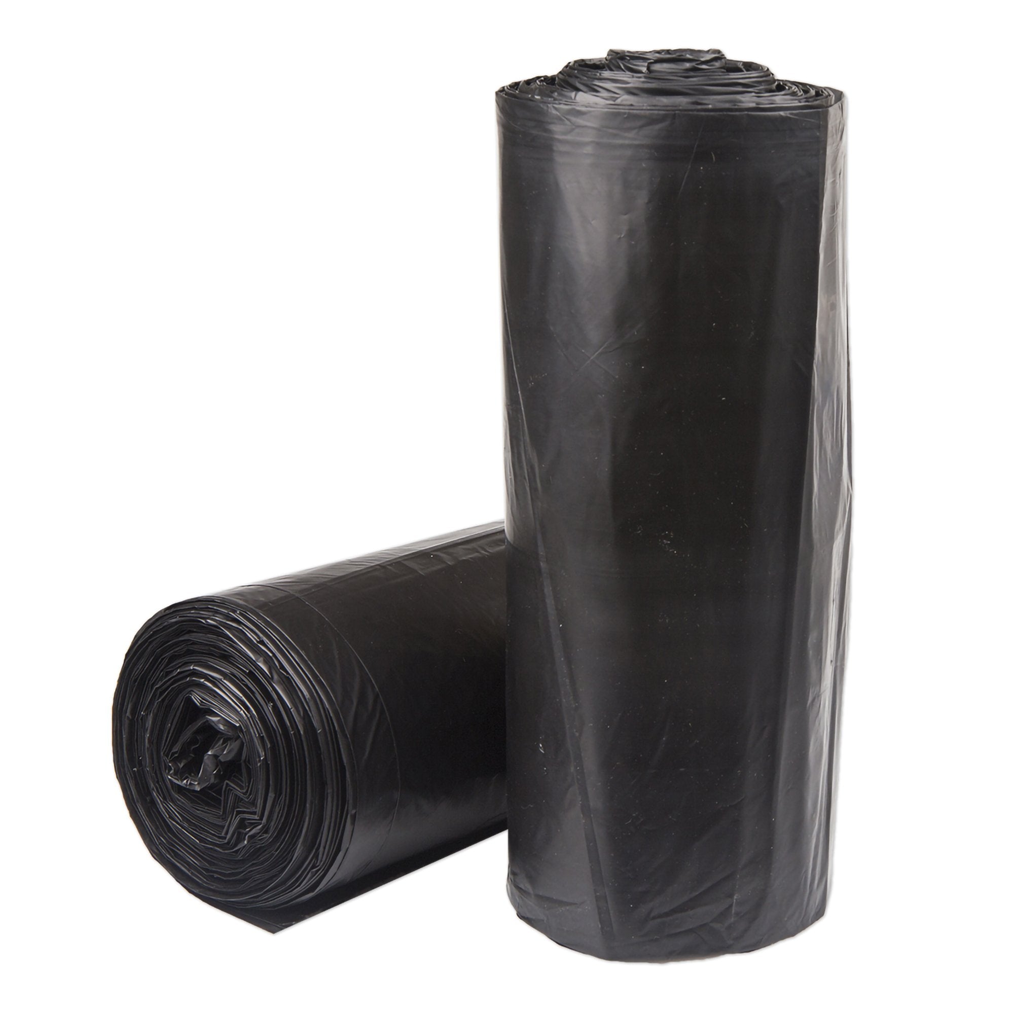 Trash Bag McKesson 45 gal. Black HDPE 22 Mic. 40 X 48 Inch Star Seal Bottom Coreless Roll, Packaging Type- Case